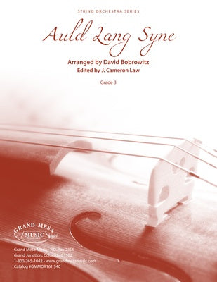 AULD LANG SYNE FOR STRING ORCHESTRA SO3 SC/PTS