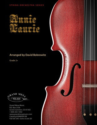 ANNIE LAURIE FOR STRING ORCHESTRA SO2.5 SC/PTS