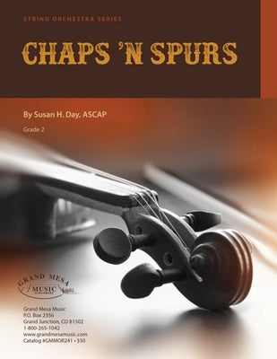 CHAPS N SPURS FOR STRING ORCHESTRA SO2 SC/PTS