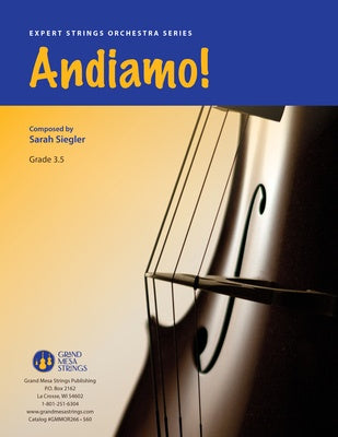 ANDIAMO! FOR STRING ORCHESTRA SO3.5 SC/PTS