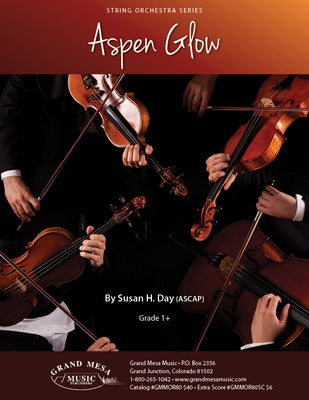 ASPEN GLOW FOR STRING ORCHESTRA SO1.5 SC/PTS
