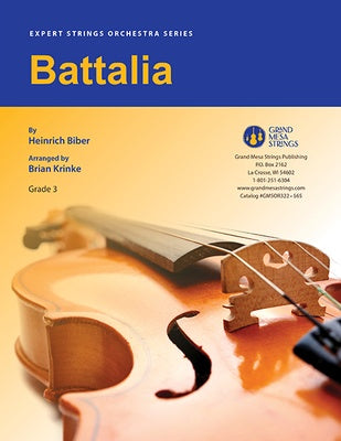 BATTALIA FOR STRING ORCHESTRA SO3 SC/PTS