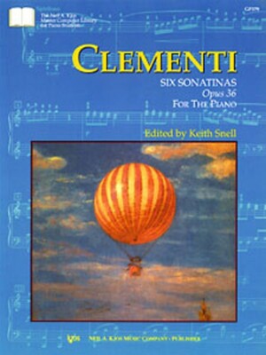 CLEMENTI - 6 SONATINAS OP 36 ED SNELL