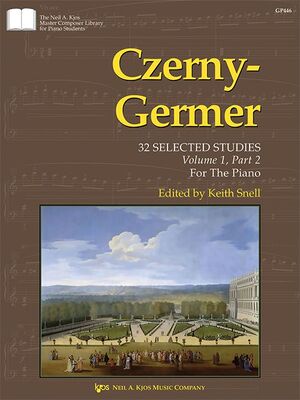 CZERNY-GERMER - 12 SELECTED STUDIES VOL 1 PT 2 FOR PIANO