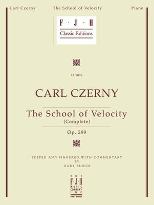 CZERNY - SCHOOL OF VELOCITY OP 299 COMPLETE
