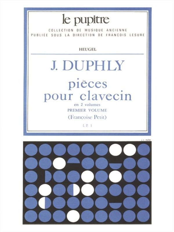 DUPHLY - HARPSICHORD PIECES VOL 1