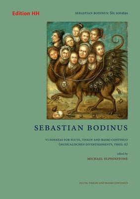 BODINUS - 6 SONATAS  FOR FLUTE/VIOLIN/BASSO CONTINUO