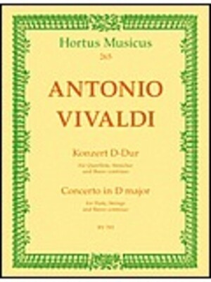 CONCERTO D RV 783 FL STRINGS BC (SCORE / PARTS)