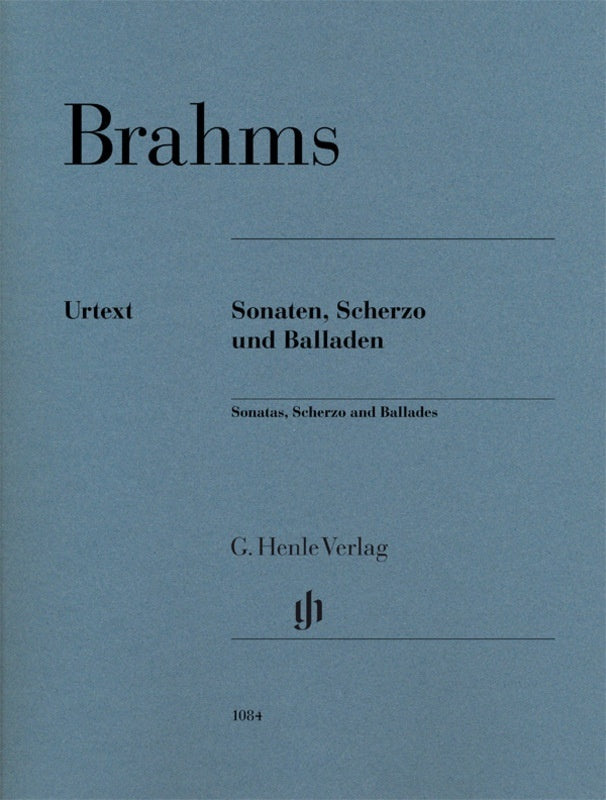 BRAHMS - SONATAS SCHERZO AND BALLADES