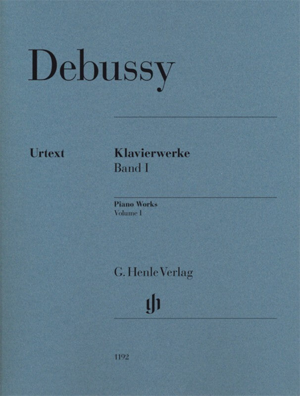 PIANO WORKS VOLUME 1 URTEXT
