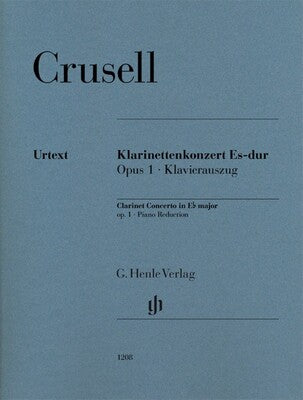 CRUSELL - CLARINET CONCERTO E FLAT OP 1 CLARINET/PIANO