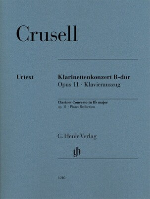 CRUSELL - CONCERTO B FLAT MAJ OP 11 CLARINET/PIANO