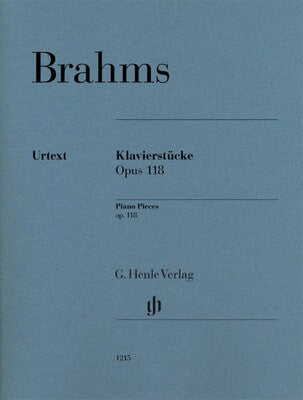 BRAHMS - PIANO PIECES OP 118 URTEXT