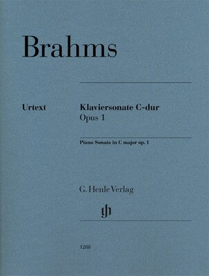 BRAHMS - PIANO SONATA C MAJOR OP 1