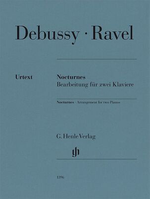 DEBUSSY - NOCTURNES ARRANGED FOR 2 PIANOS 4 HANDS