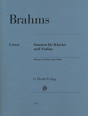 BRAHMS - SONATAS FOR VIOLIN/PIANO URTEXT