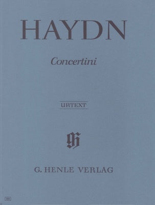CONCERTINI FOR PIANO (HARPSICHORD) 2VLN VC PNO