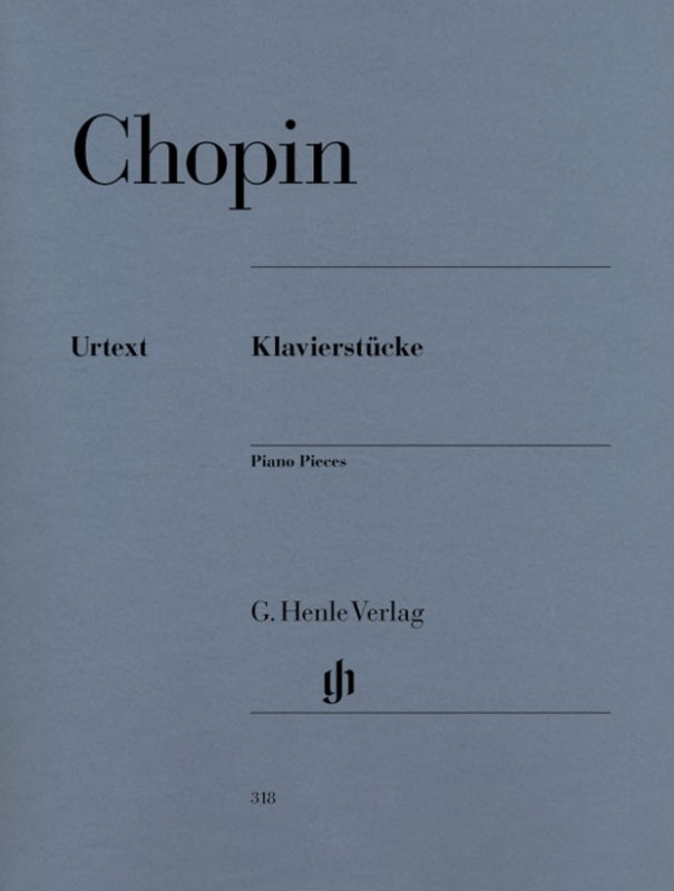 CHOPIN - PIANO PIECES URTEXT