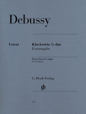DEBUSSY - PIANO TRIO IN G MAJOR
