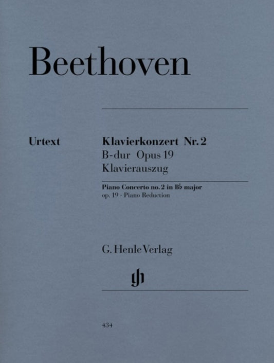 BEETHOVEN - CONCERTO NO 2 OP 19 B FLAT 2P4H