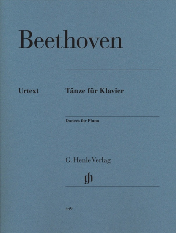 BEETHOVEN - DANCES FOR PIANO