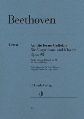 AN DIE FERNE GELIEBTE OP 98 HIGH URTEXT