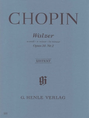CHOPIN - WALTZ A MIN OP 34 NO 2 URTEXT