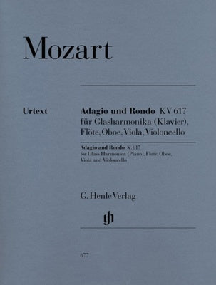 ADAGIO AND RONDO K 617 C MIN PNO FL OB VLA VC