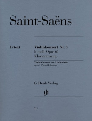 CONCERTO NO 3 OP 61 B MIN VLN PNO