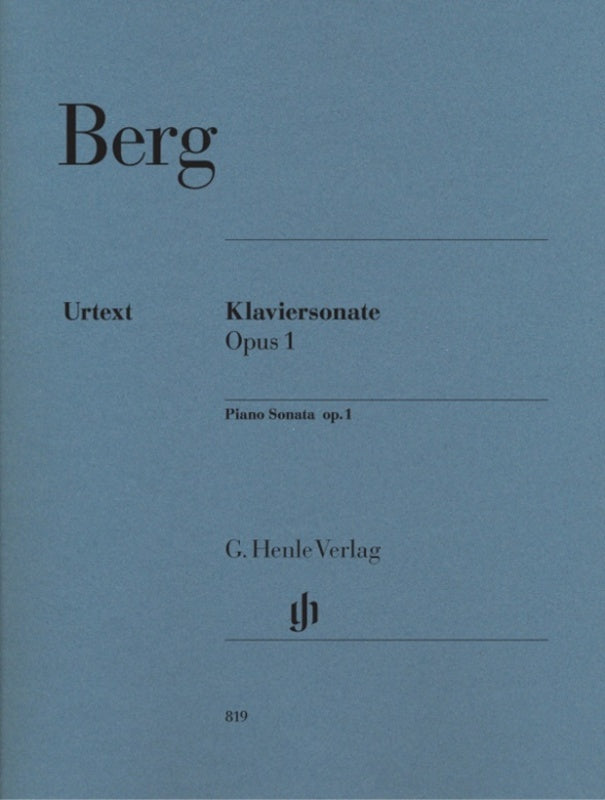 SONATA OP 1 ED SCHEIDELER URTEXT