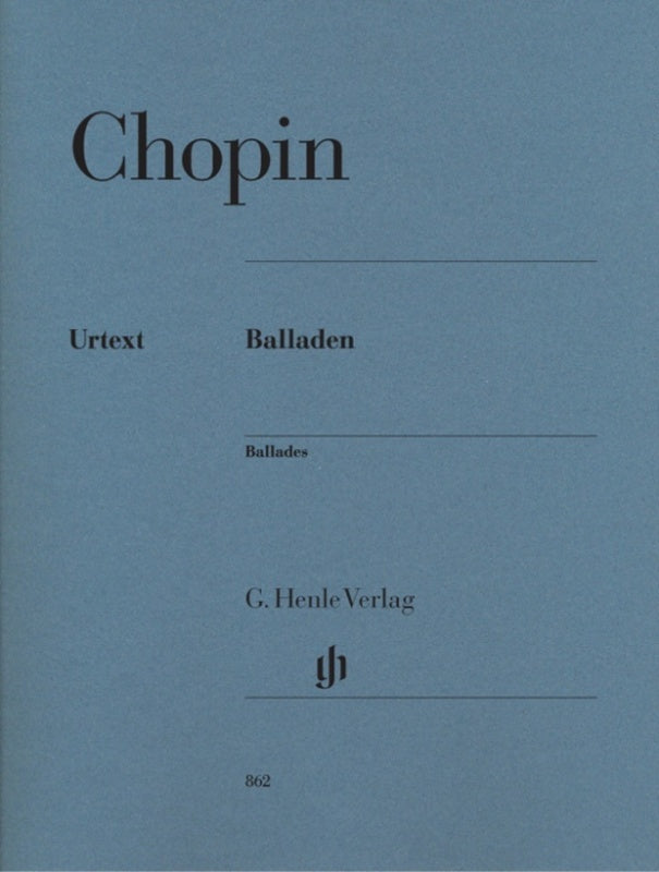 CHOPIN - BALLADES URTEXT ED MULLEMANN THEOPOLD