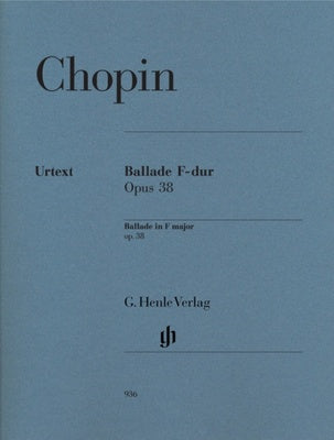 CHOPIN - BALLADE F MAJOR OP 38