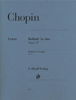 BALLADE OP 47 A FLAT URTEXT