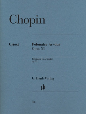 CHOPIN - POLONAISE A FLAT MAJOR OP 53