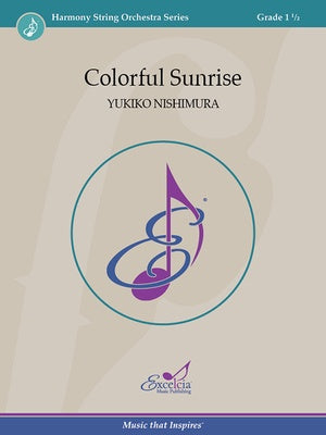 COLORFUL SUNRISE FOR STRING ORCHESTRA SO1.5 SC/PTS