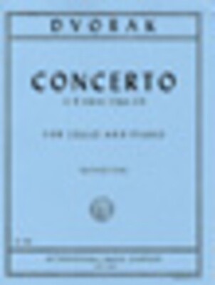 CONCERTO B MIN OP 104 ED ROSE VLC PNO