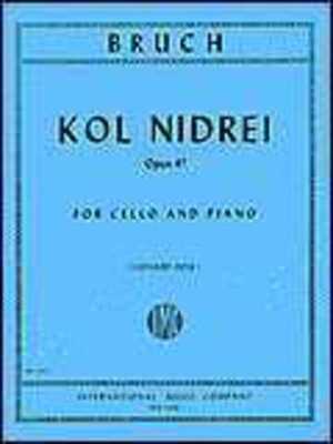 BRUCH - KOL NIDREI OP 47 CELLO/PIANO