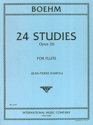 BOHM - 24 CAPRICES OP 26 FLUTE
