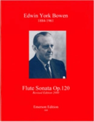 BOWEN - FLUTE SONATA OP 120 FOR FLUTE/PIANO