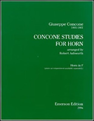 CONCONE STUDIES FOR HORN ARR ASHWORTH