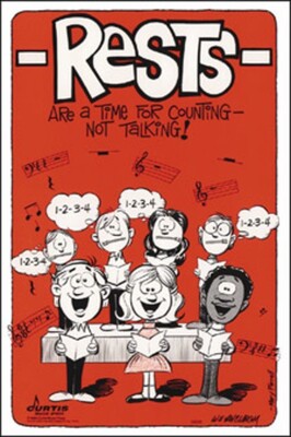 CHOIR ROOM POSTERS SET 2 (SET OF 6)