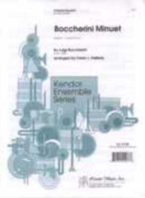 BOCCHERINI MINUET ARR HALFERTY CLARINET QUARTET