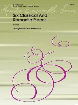 CLASSICAL AND ROMANTIC PIECES 6 ARR BRASS QUINTE