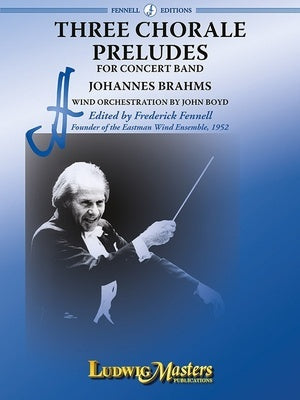 BRAHMS - 3 CHORALE PRELUDES OP 122 CB3 SC/PTS