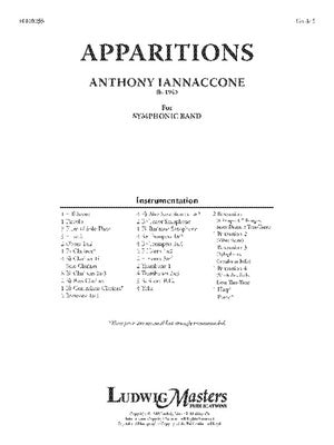 APPARITIONS FOR CONCERT BAND CB5 FULL SCORE