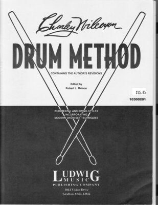 CHARLEY WILCOXON DRUM METHOD