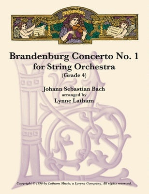 BRANDENBURG CONCERTO NO 1 SO4 SC/PTS ARR LATHAM