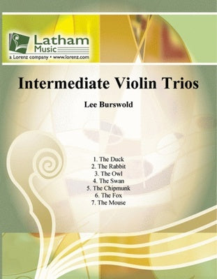 BURSWOLD - INTERMEDIATE VIOLIN TRIOS