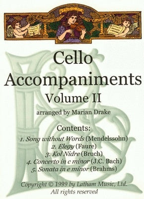 CELLO ACCOMPANIMENTS VOL 2  ARR DRAKE