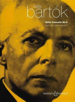 BARTOK - VIOLIN CONCERTO NO 2 VIOLIN/PIANO